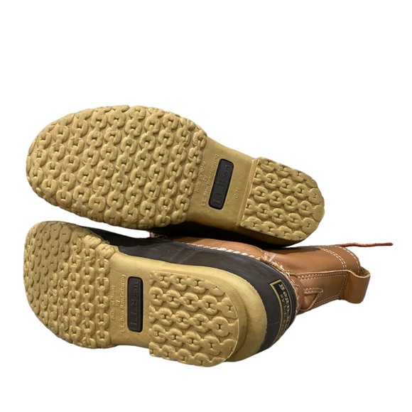 LL Bean Boots by L.L. Bean. Women’s size 7 tan waterproof leather duck boots. - Picture 5 of 7